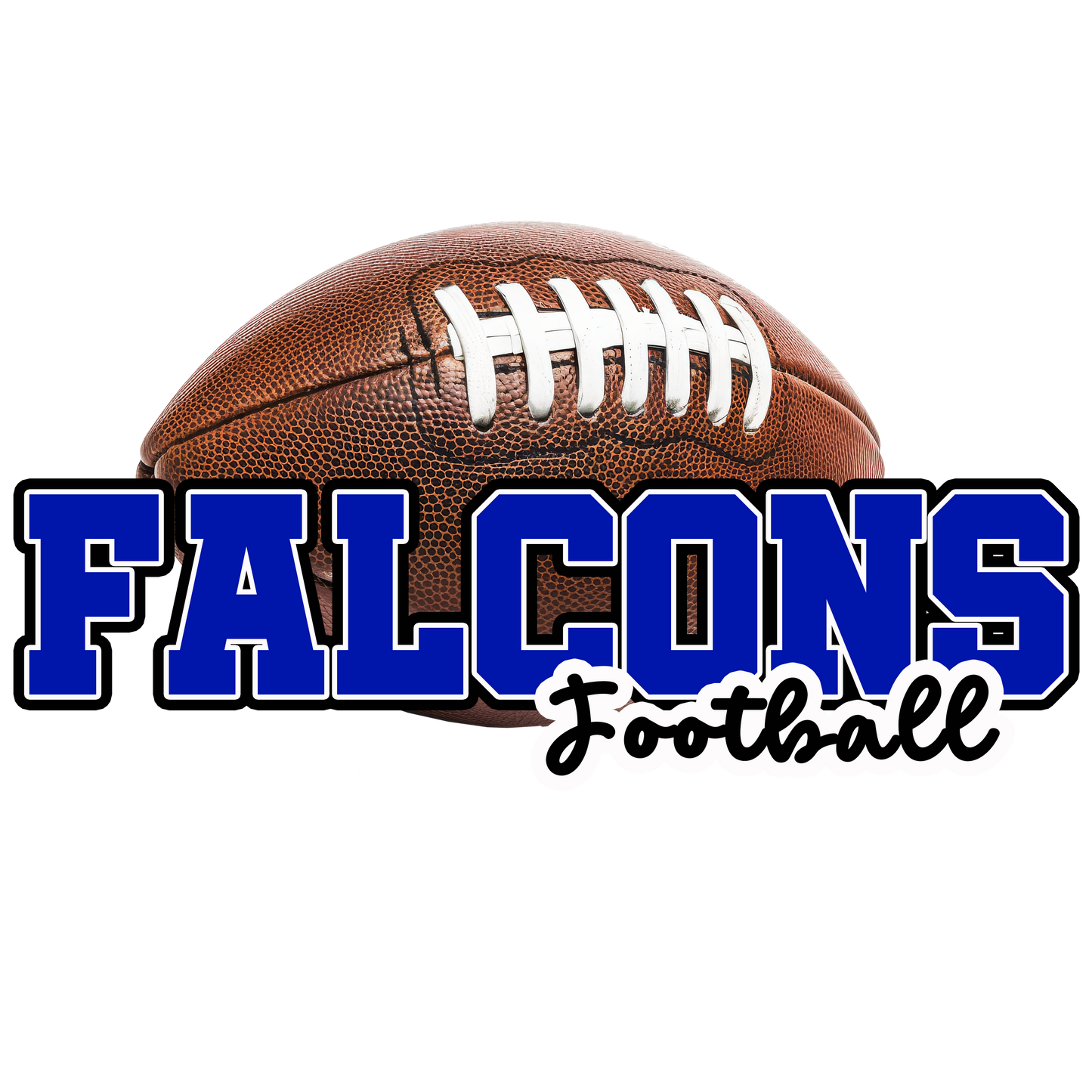 Falcons Football Blue