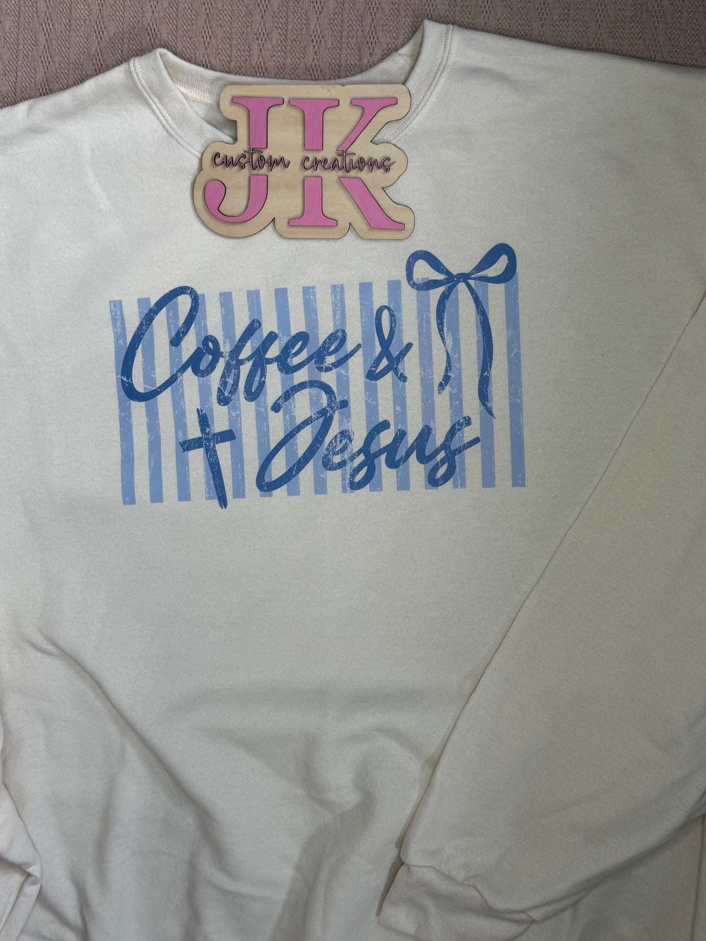 Coffee & Jesus - Blue