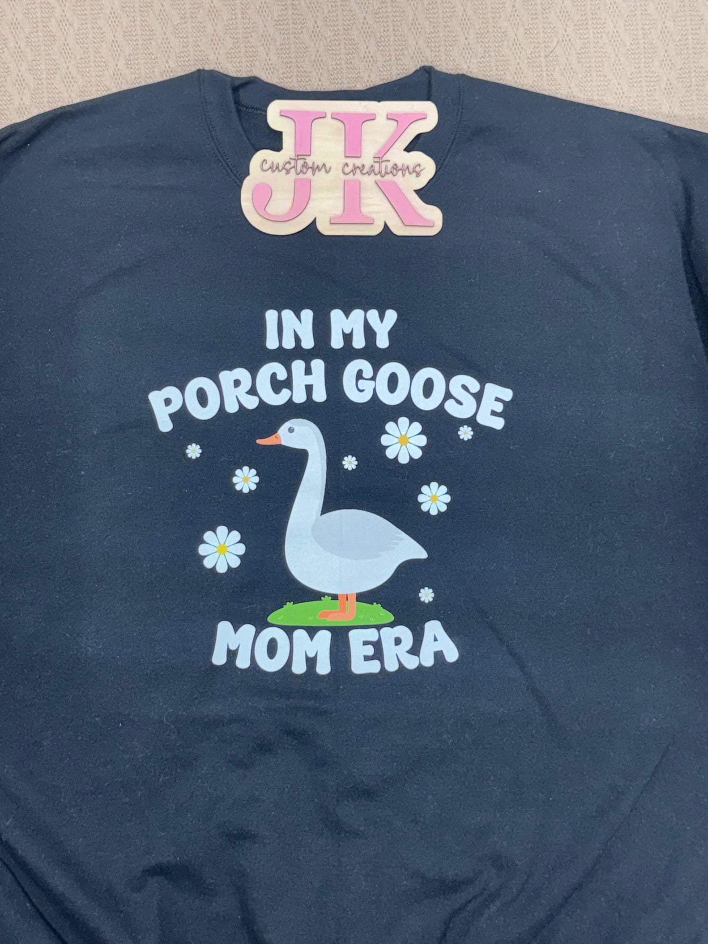 Porch Goose Mom Era