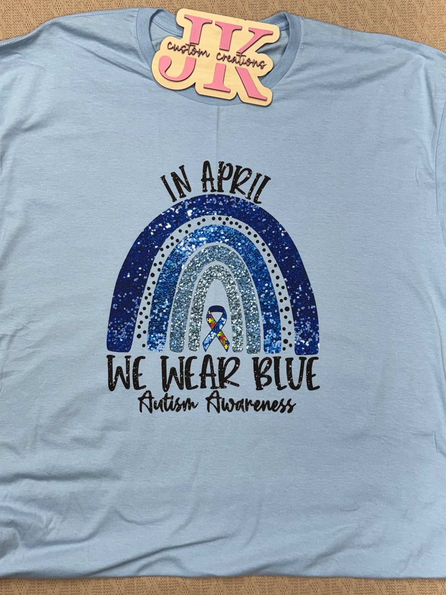 In April the Rainbow is Blue