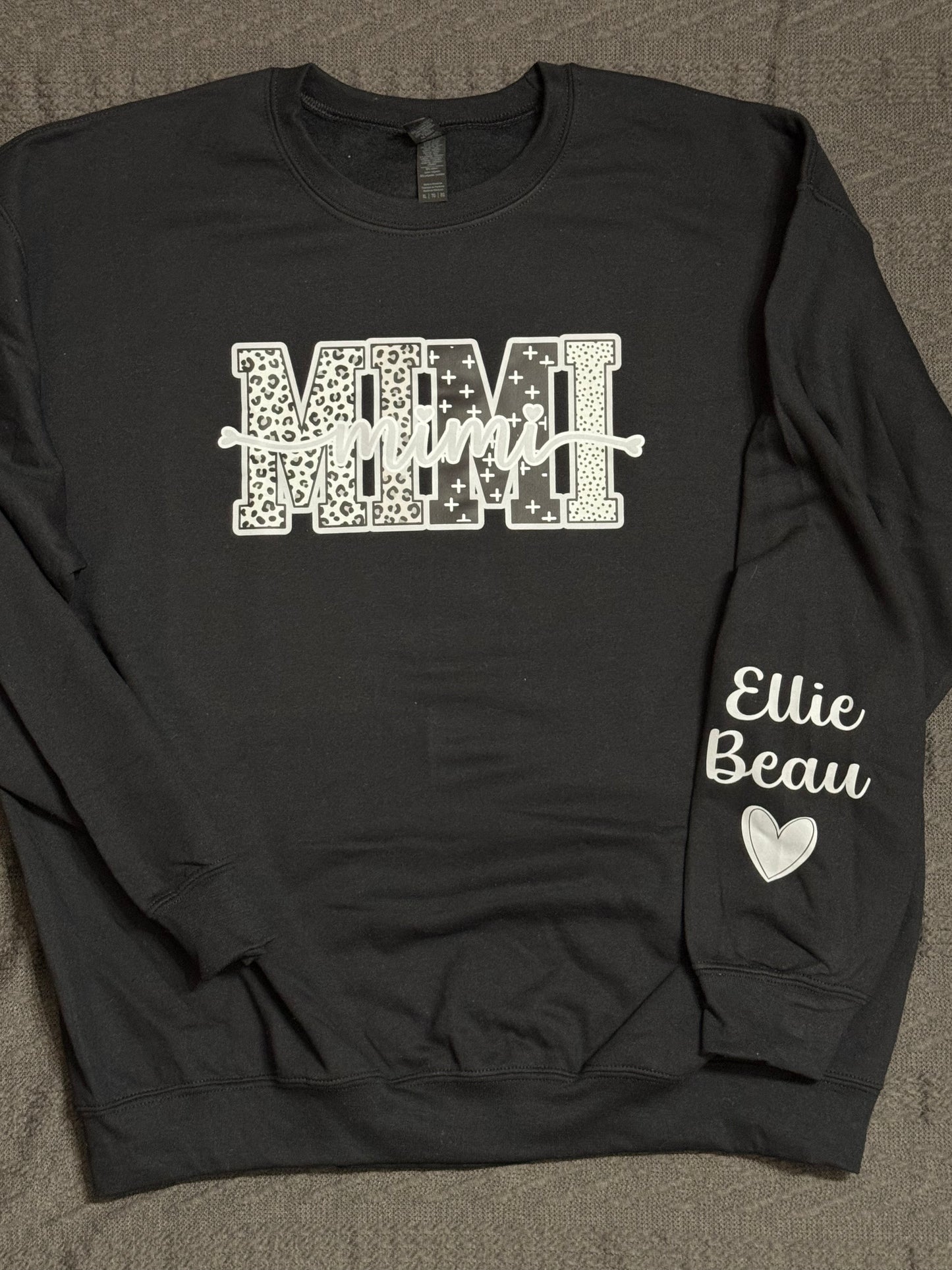 Chic Mimi Lettering - Grey