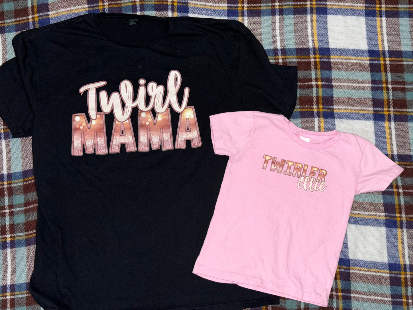 Baton Twirler with Personalization, Matching Set