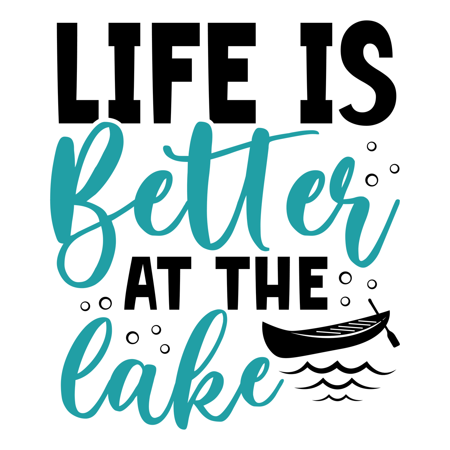 Life is Better at the Lake