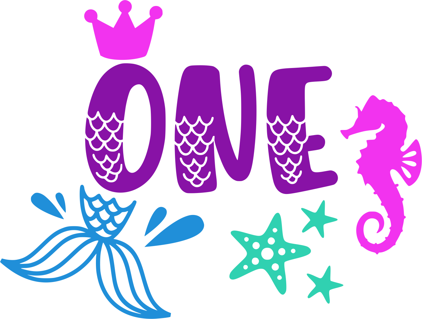 One-der the Sea Birthday Girl