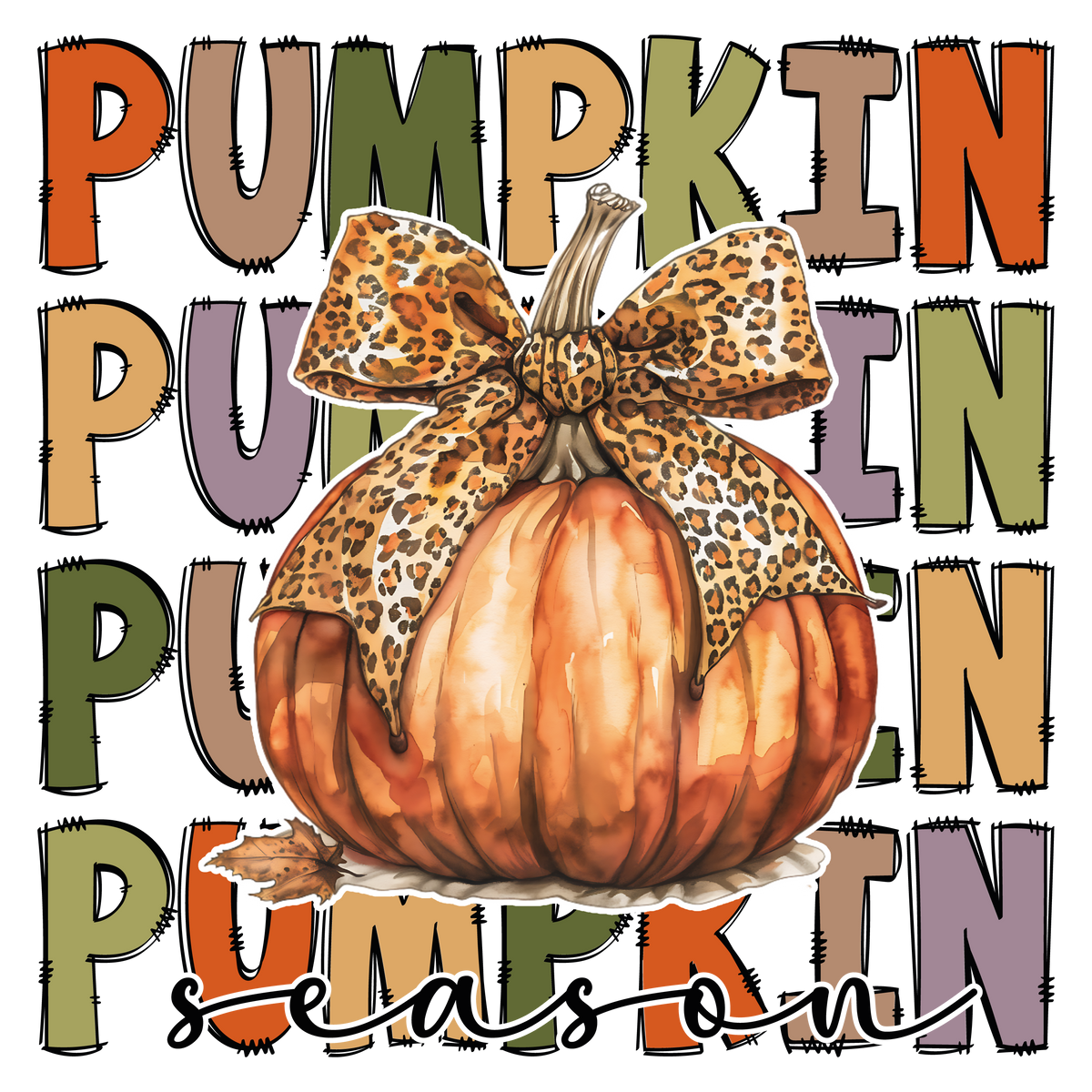Colorful Pumpkin Season