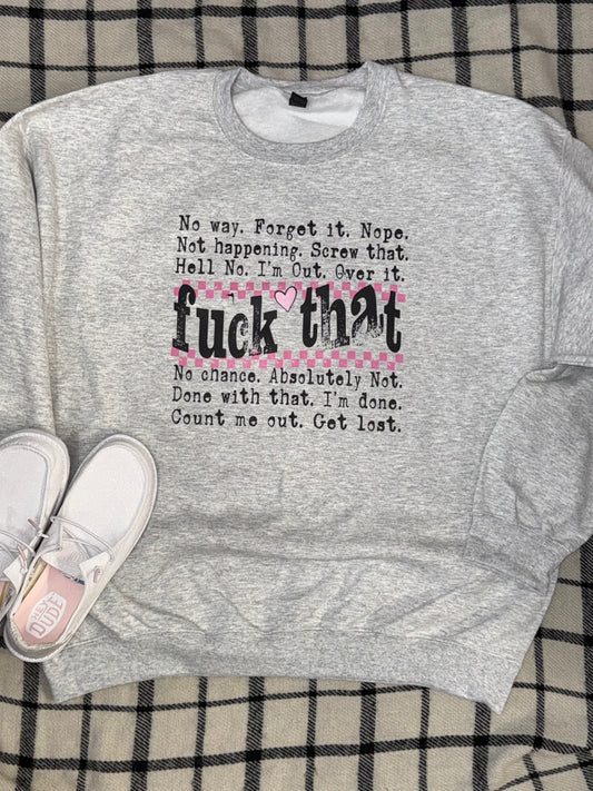 Fuck That