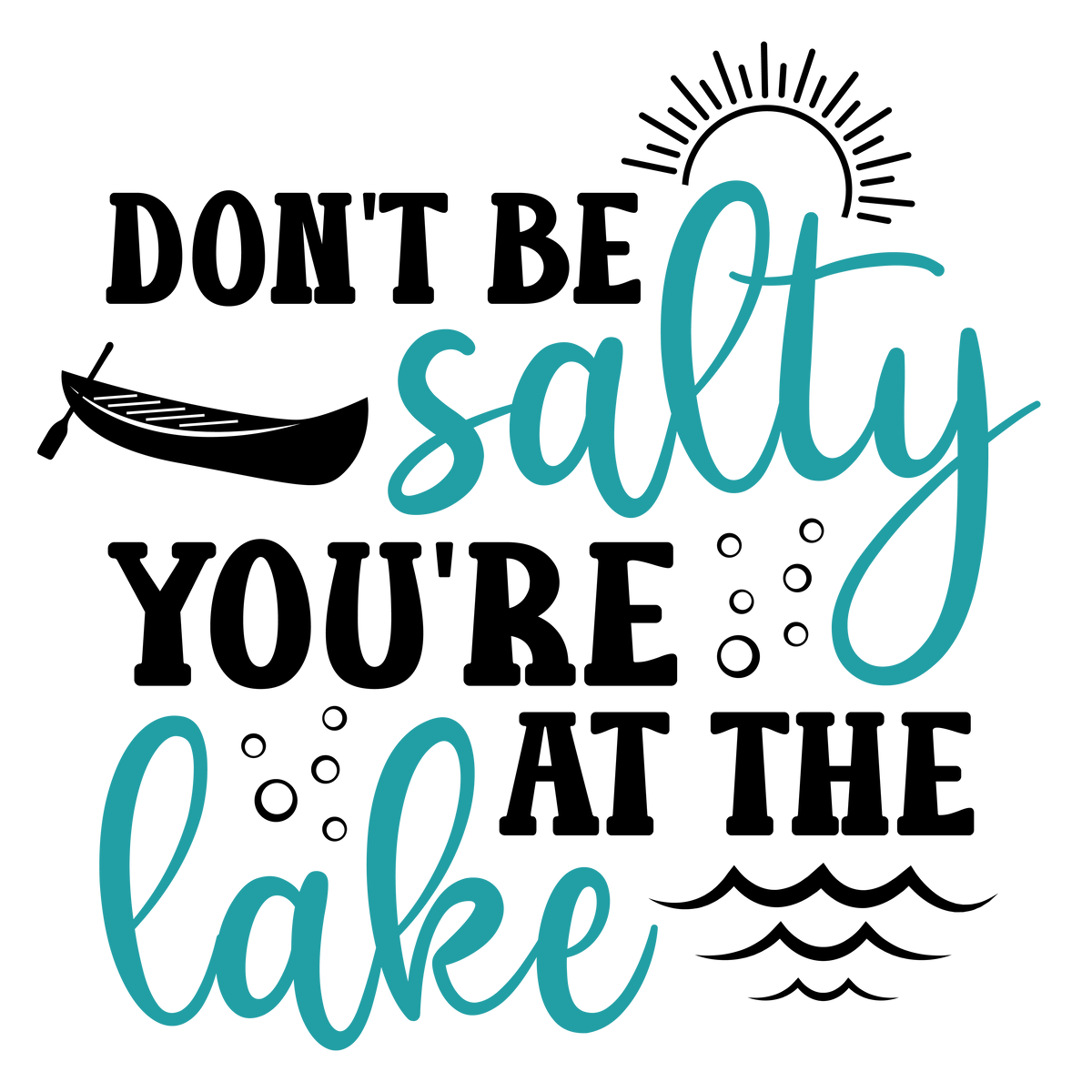 Don't Be Salty