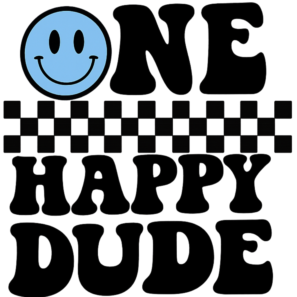One Happy Dude - Blue