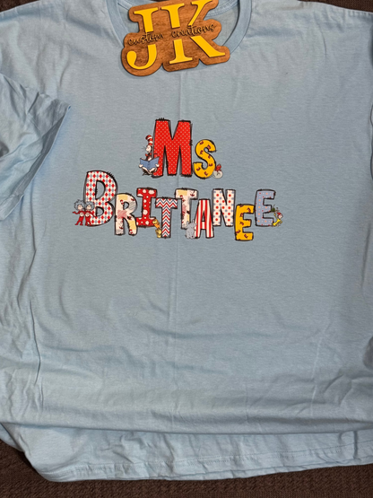 Custom Name, Read Across America