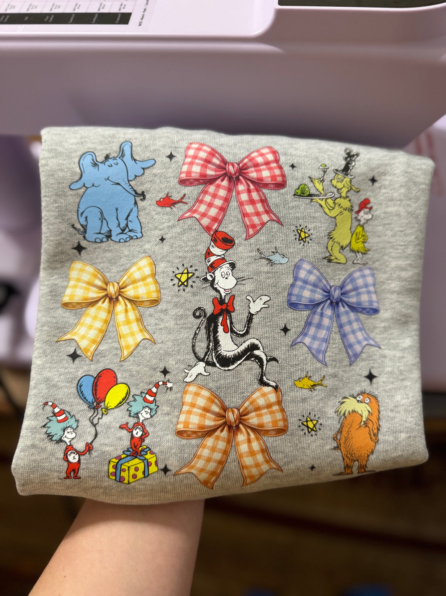 All About Reading with Bows, Read Across America