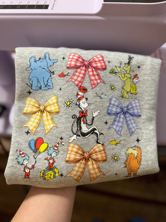 All About Reading with Bows, Read Across America