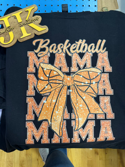 Basketball Mama with Glitter