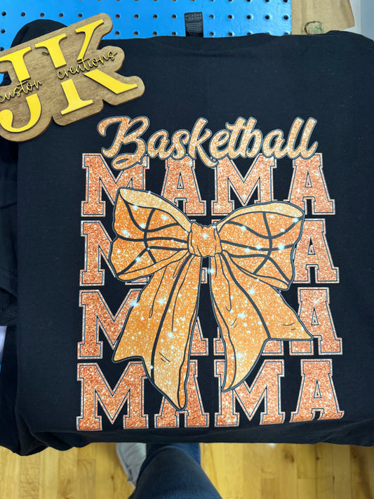 Basketball Mama with Glitter