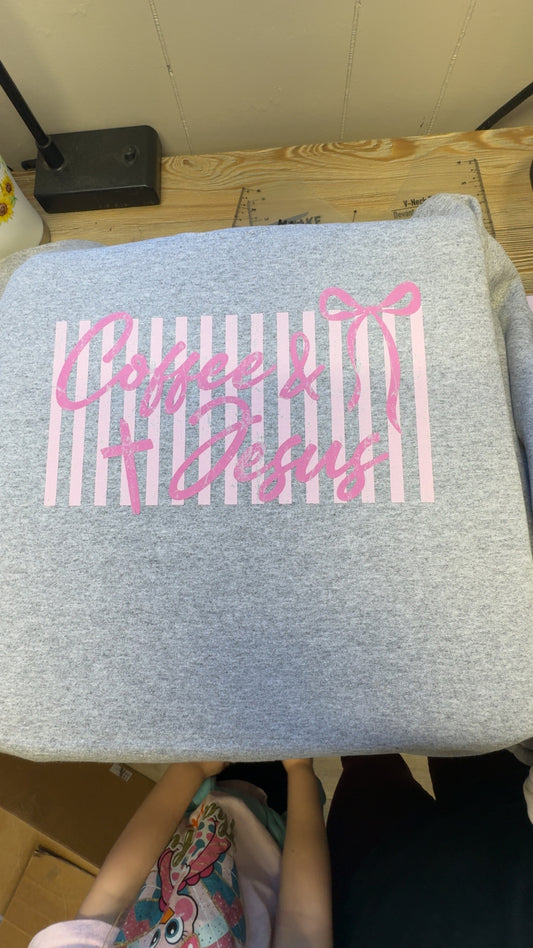 Coffee & Jesus - Pink