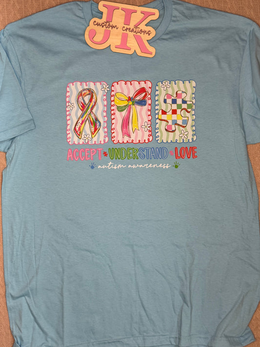 Accept, Understand, Love - Autism Awareness