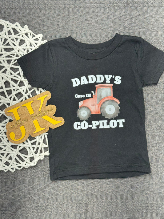 Daddy's Co-Pilot in the Tractor