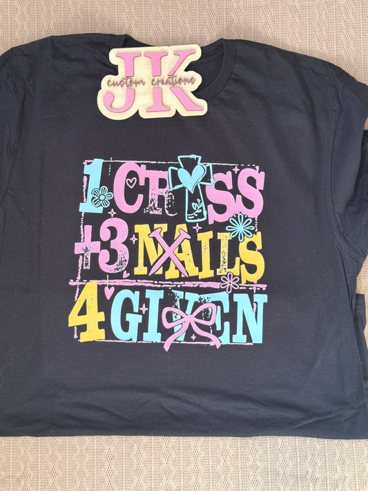 1 Cross + 3 Nails = 4 Given