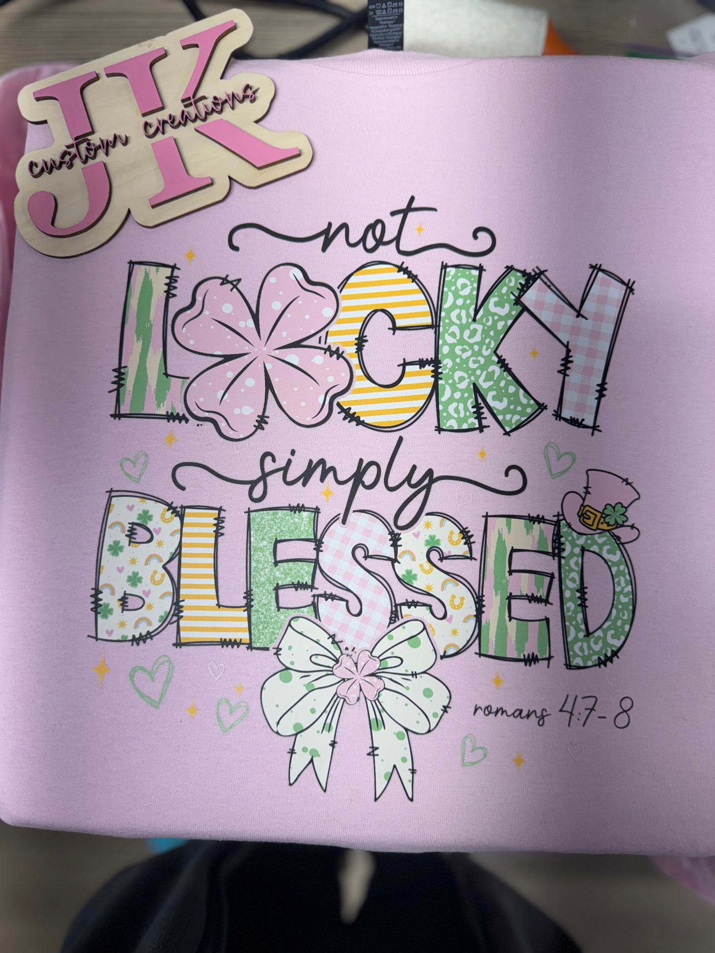 Not Lucky, Simply Blessed