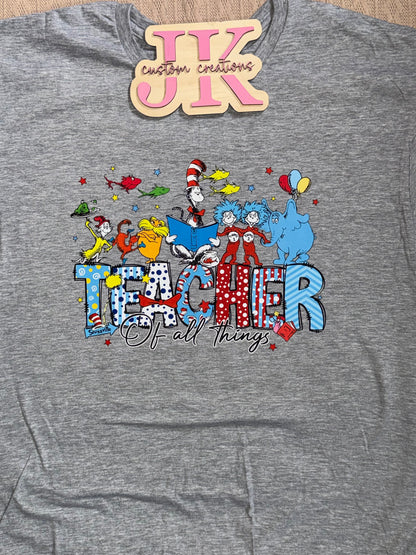 Teacher of All Things, Read Across America