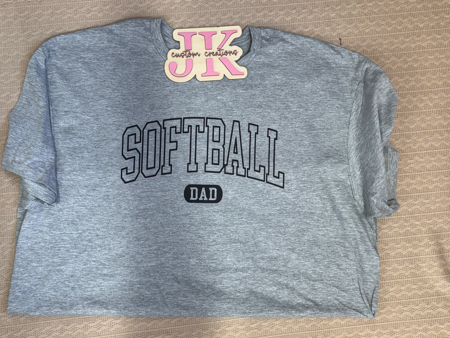 Softball Dad, Personalized Softball Player