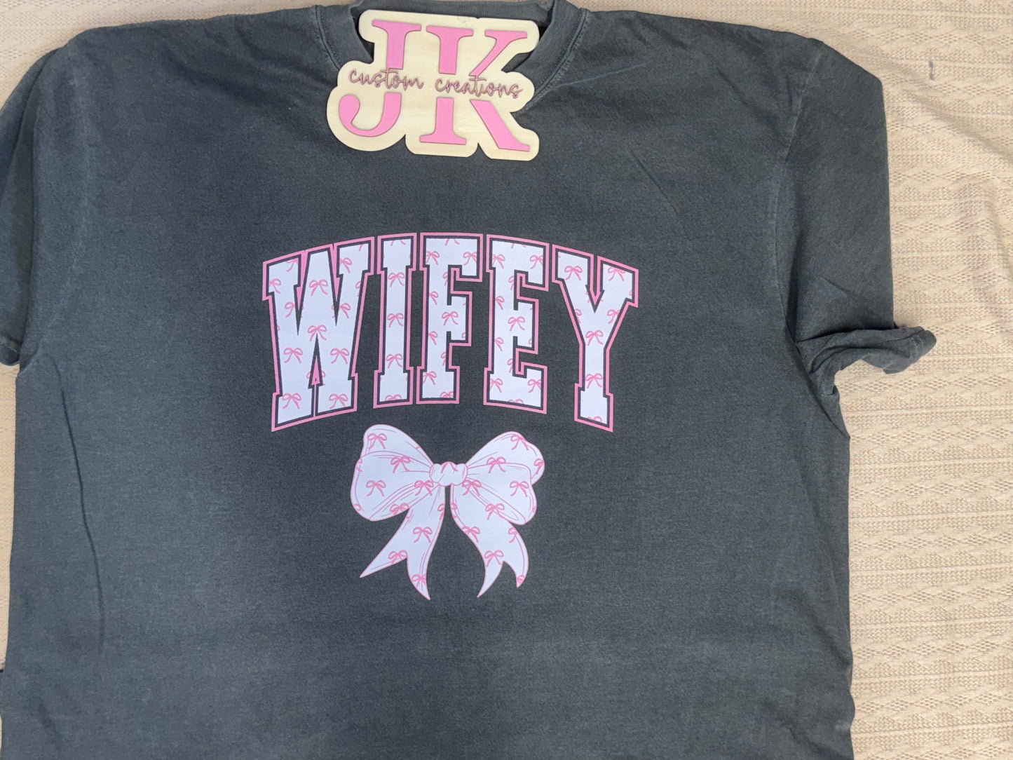 Wifey Pink Bows, Pink Coquette Wifey