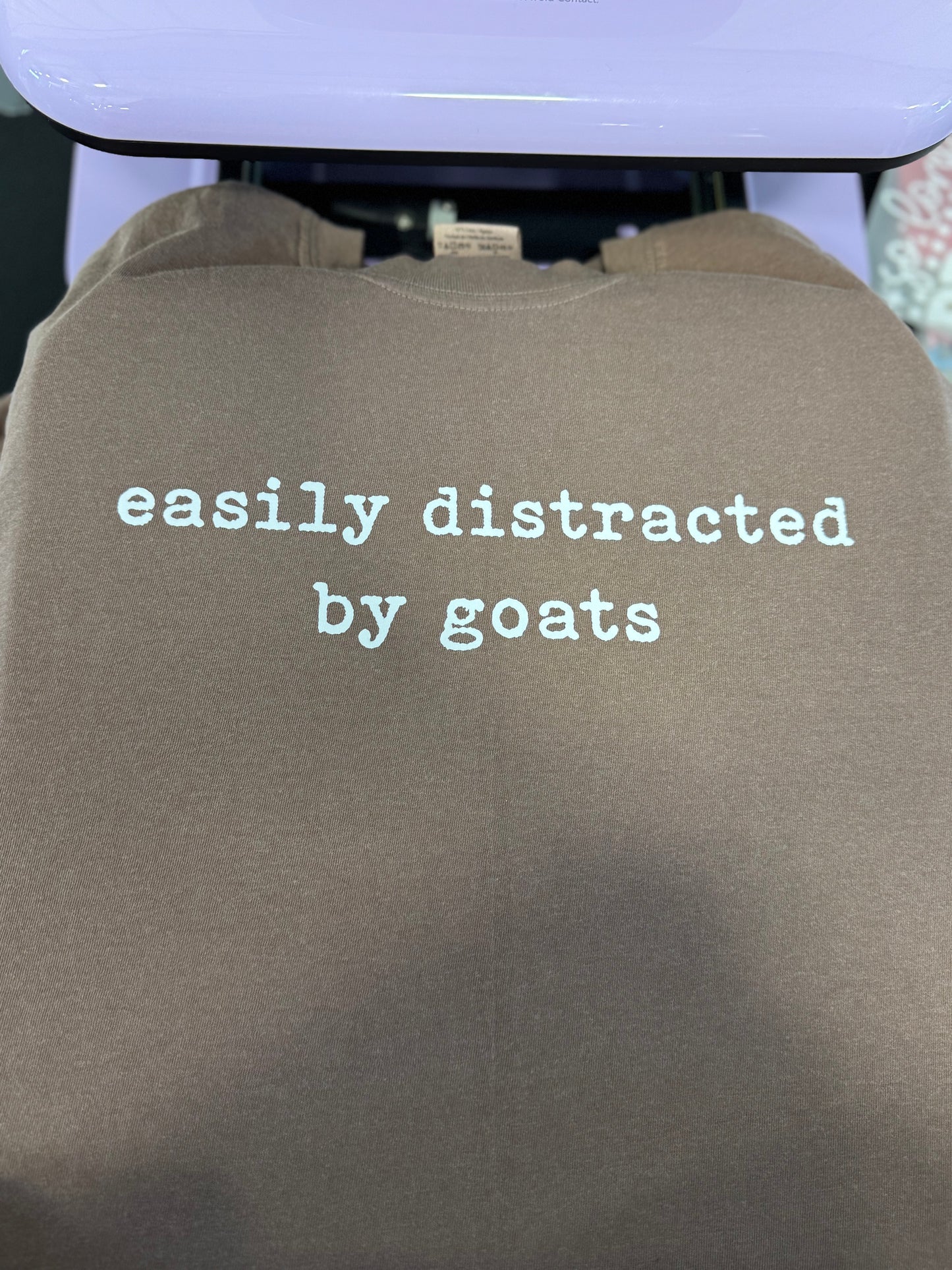 Easily Distracted by Goats