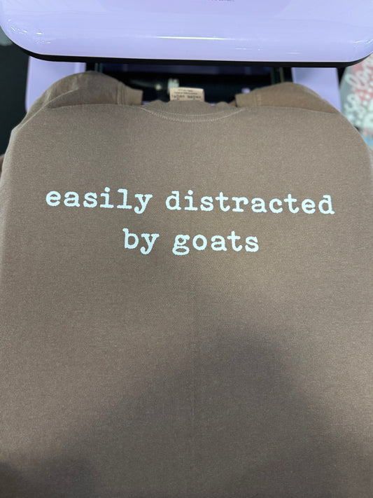 Easily Distracted by Goats