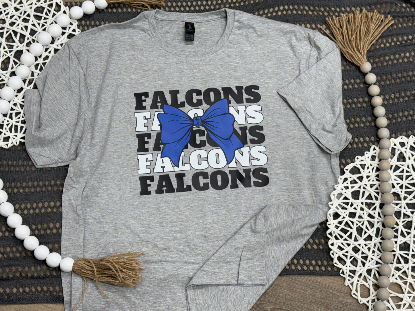 Falcons with Bow