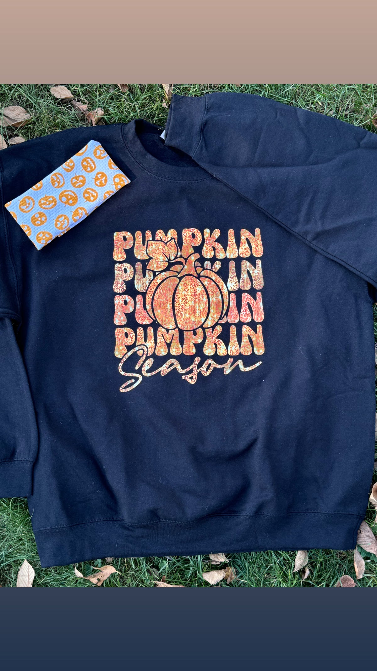 Glitter Pumpkin Season