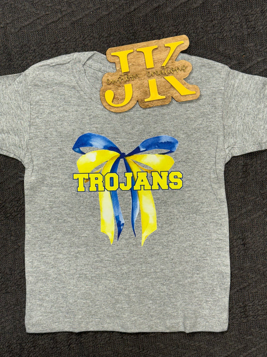 Blue Trojans Bow