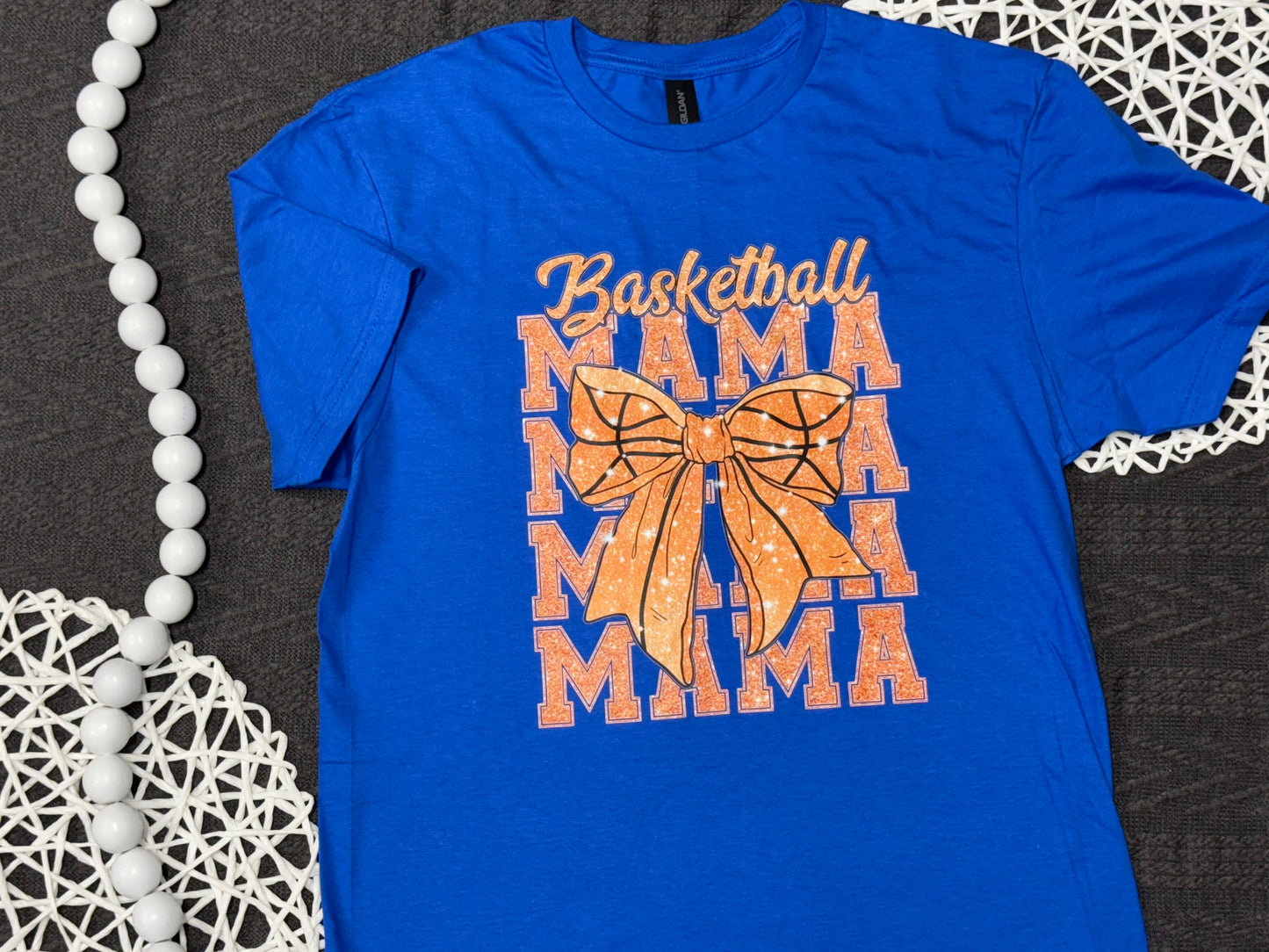 Basketball Mama with Glitter