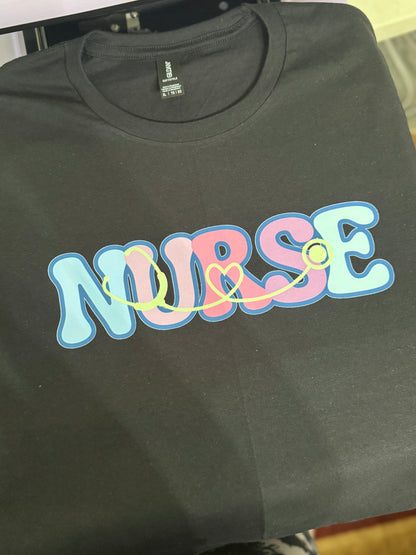 Bright and Colorful Nurse