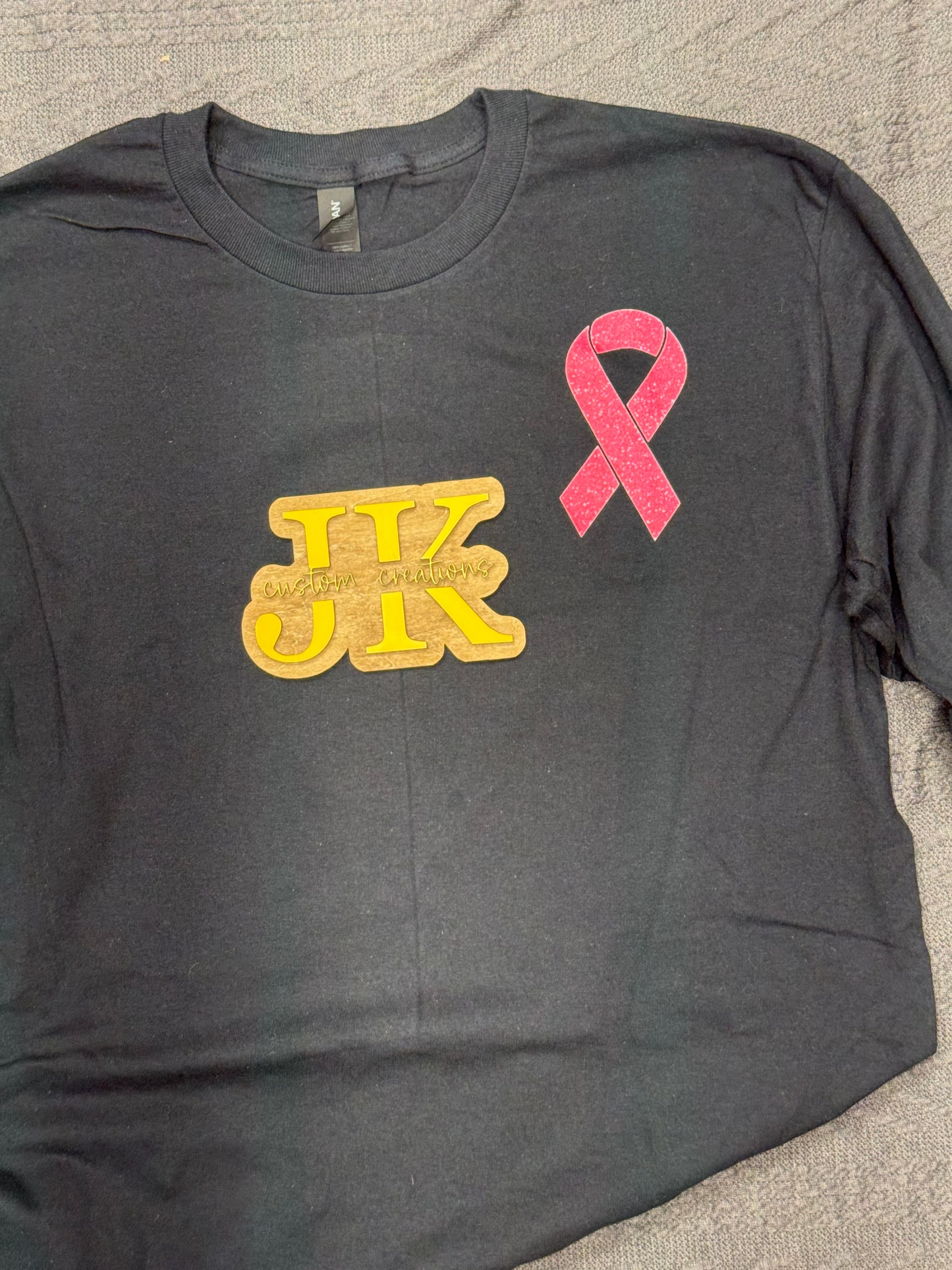 October is for Pink Ribbons without Glitter