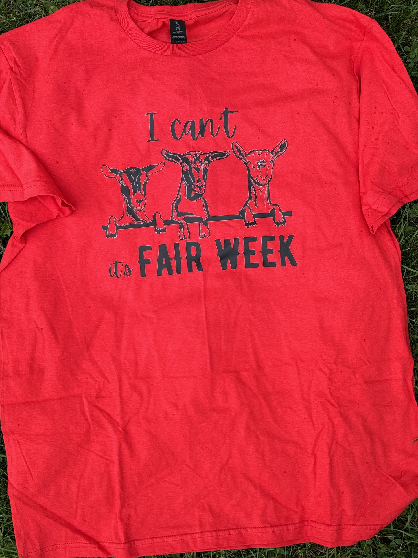 I Can't It's Fair Week