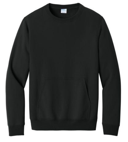 Not Lucky, Simply Blessed Pocket Crewneck