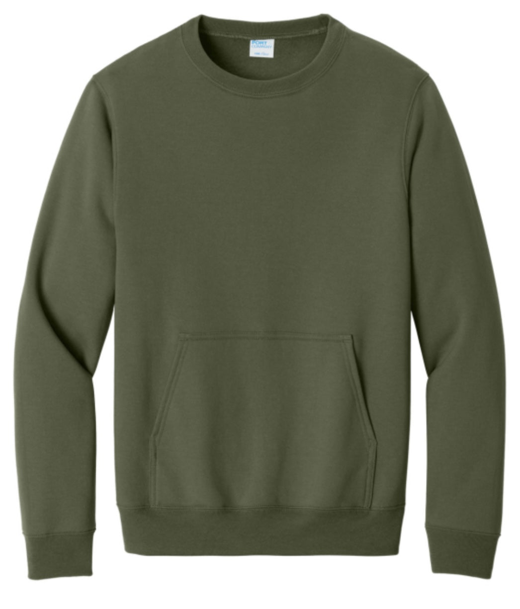 Custom Pocket Crewneck