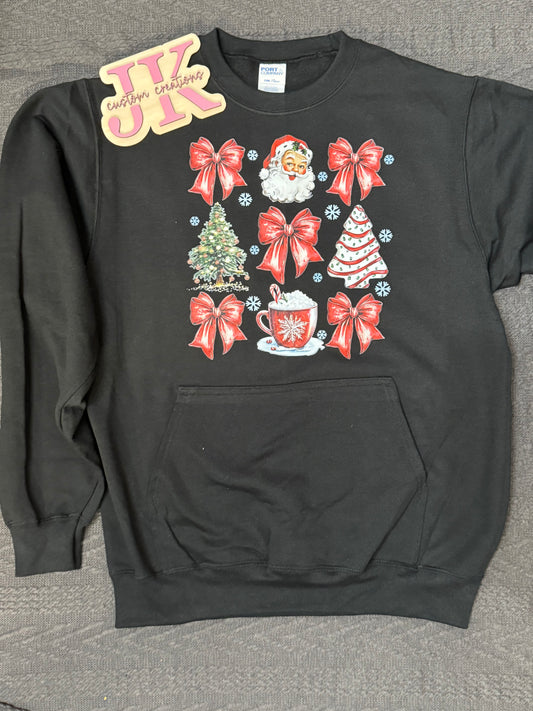 Christmas Essentials Pocket Crewneck