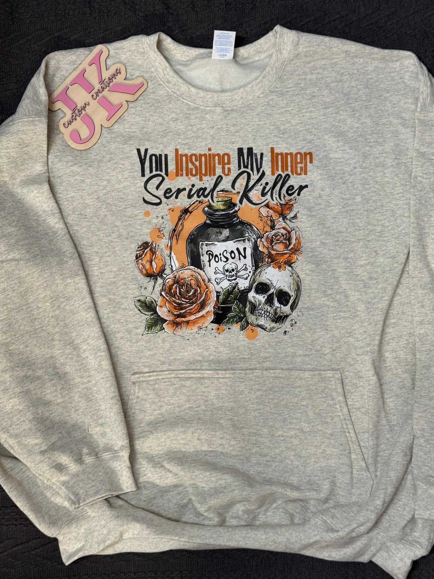 Inner Serial Killer Pocket Crewneck