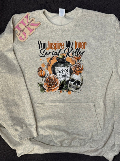 Inner Serial Killer Pocket Crewneck
