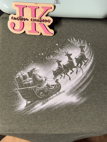 Vintage Santa Sleigh