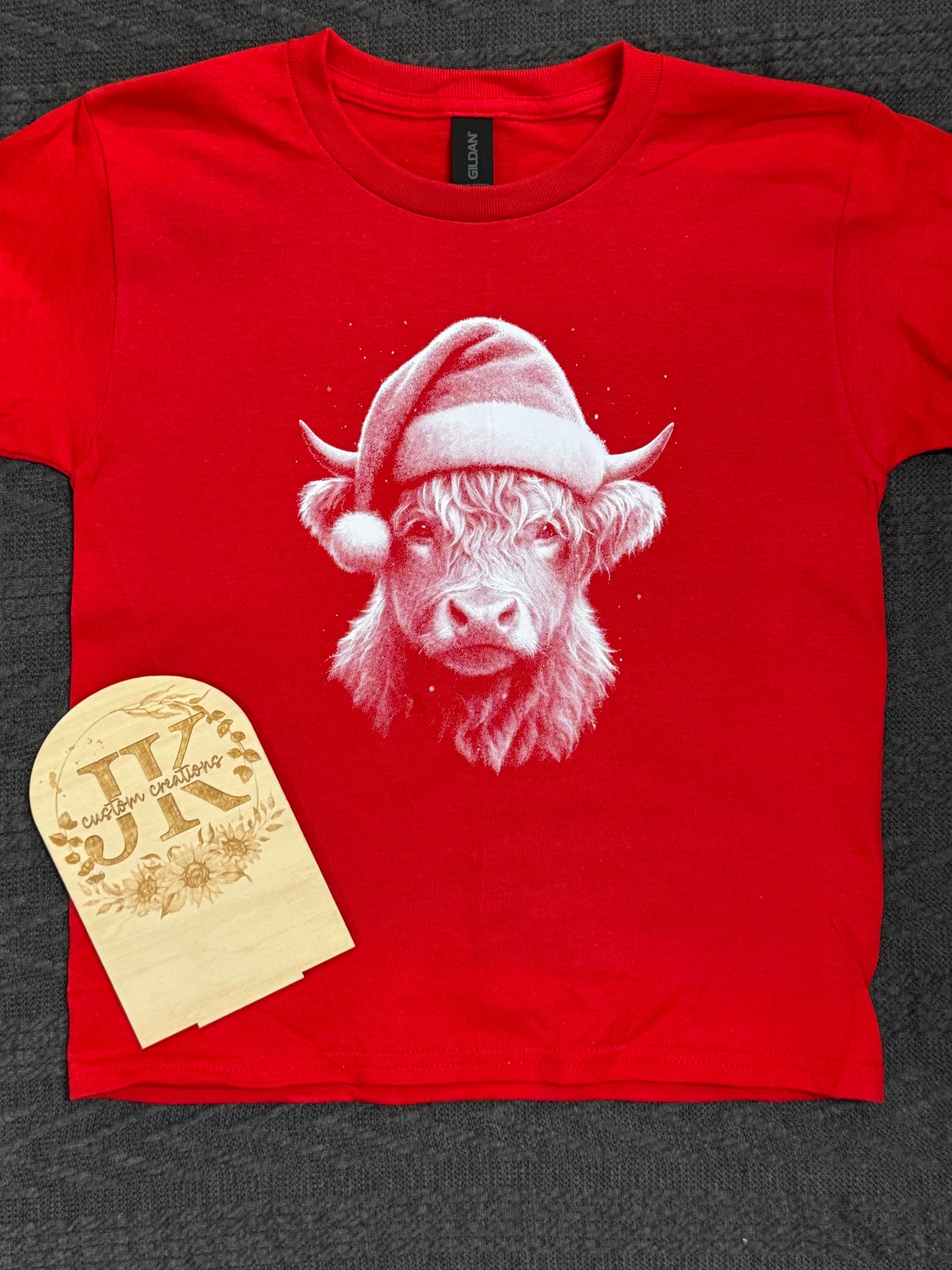 Vintage Santa Cow