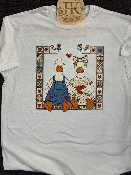 Cottagecore Duck Couple