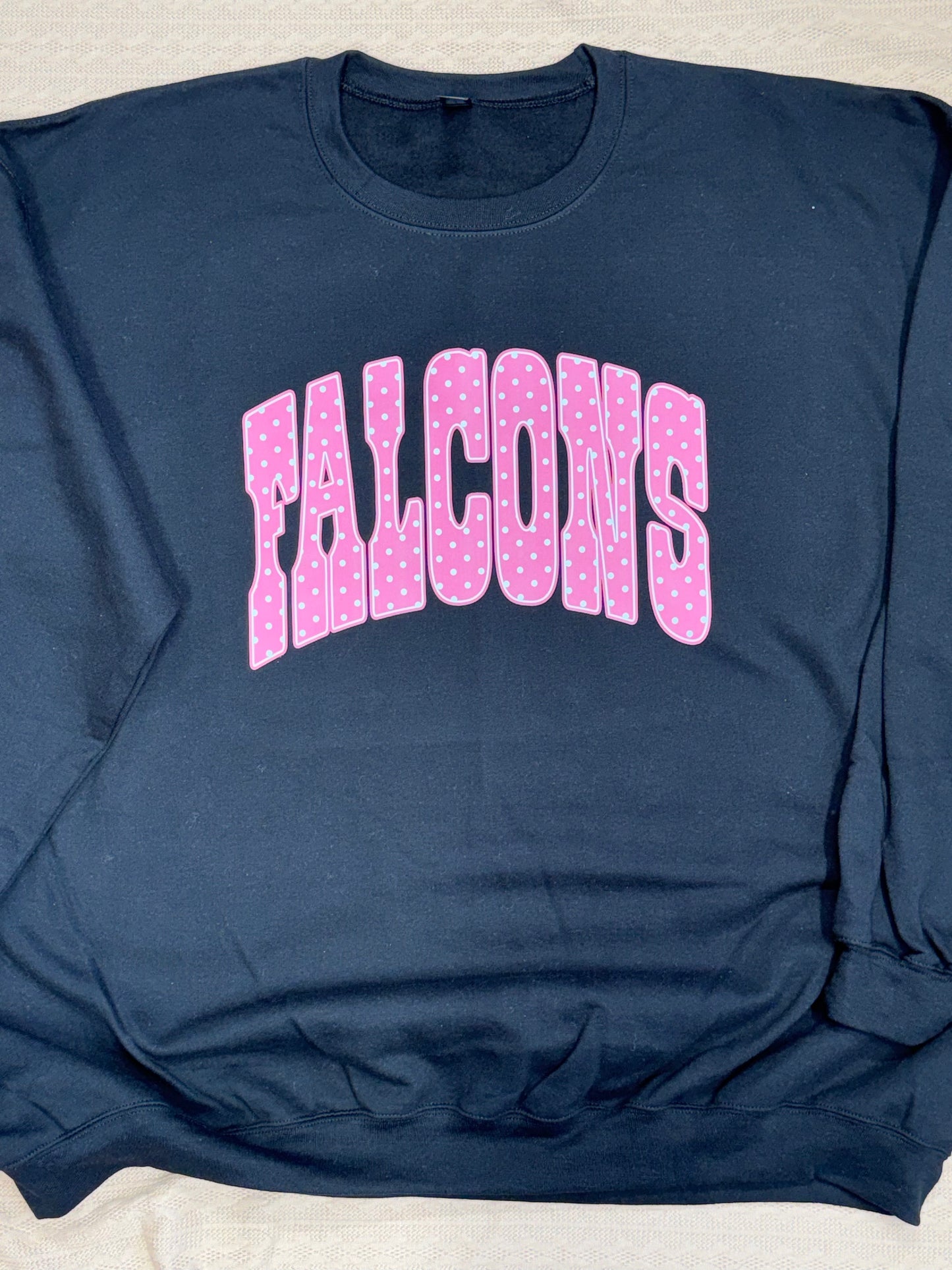 Pink Polka Falcons