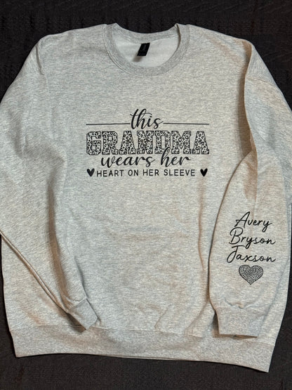 This Grandma Wears Her Heart on Her Sleeve