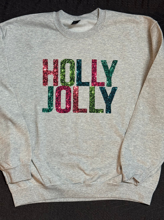 Holly Jolly, Faux Glitter