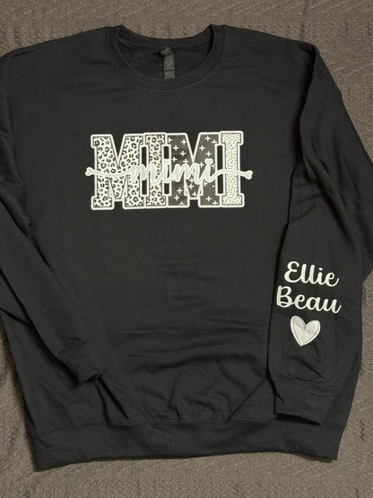 Chic Mimi Lettering - Grey