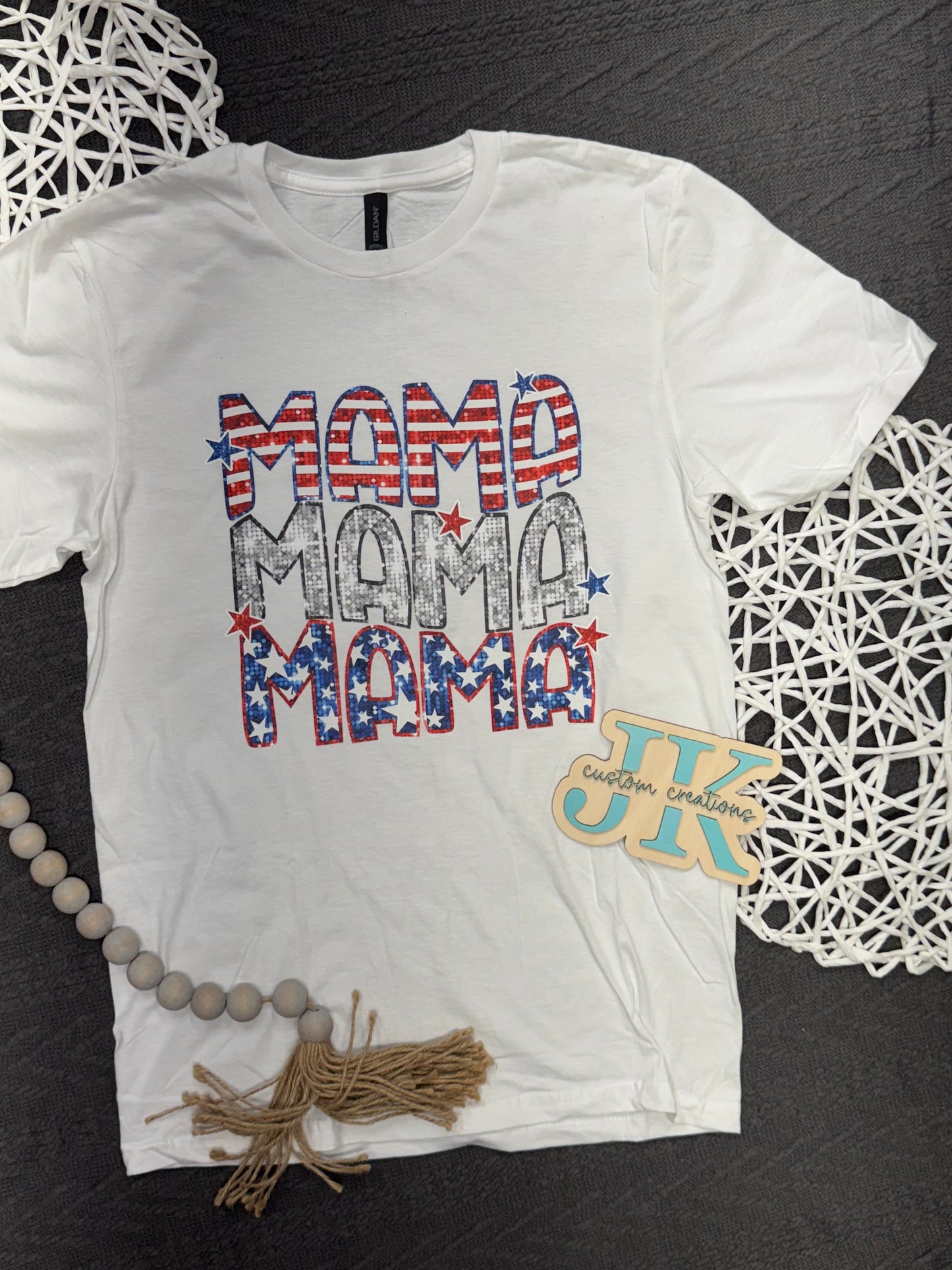 Red White and Blue Mama