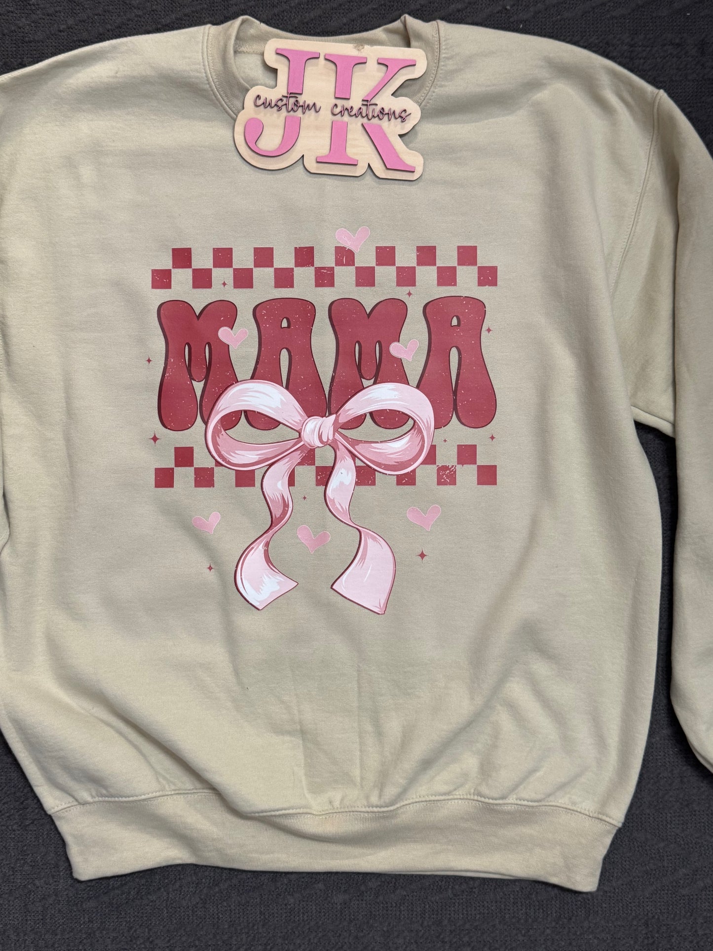 Valentine Mama with Bow, Matching Set