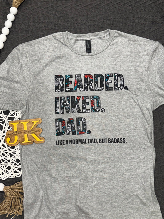 Bearded. Inked. Dad.