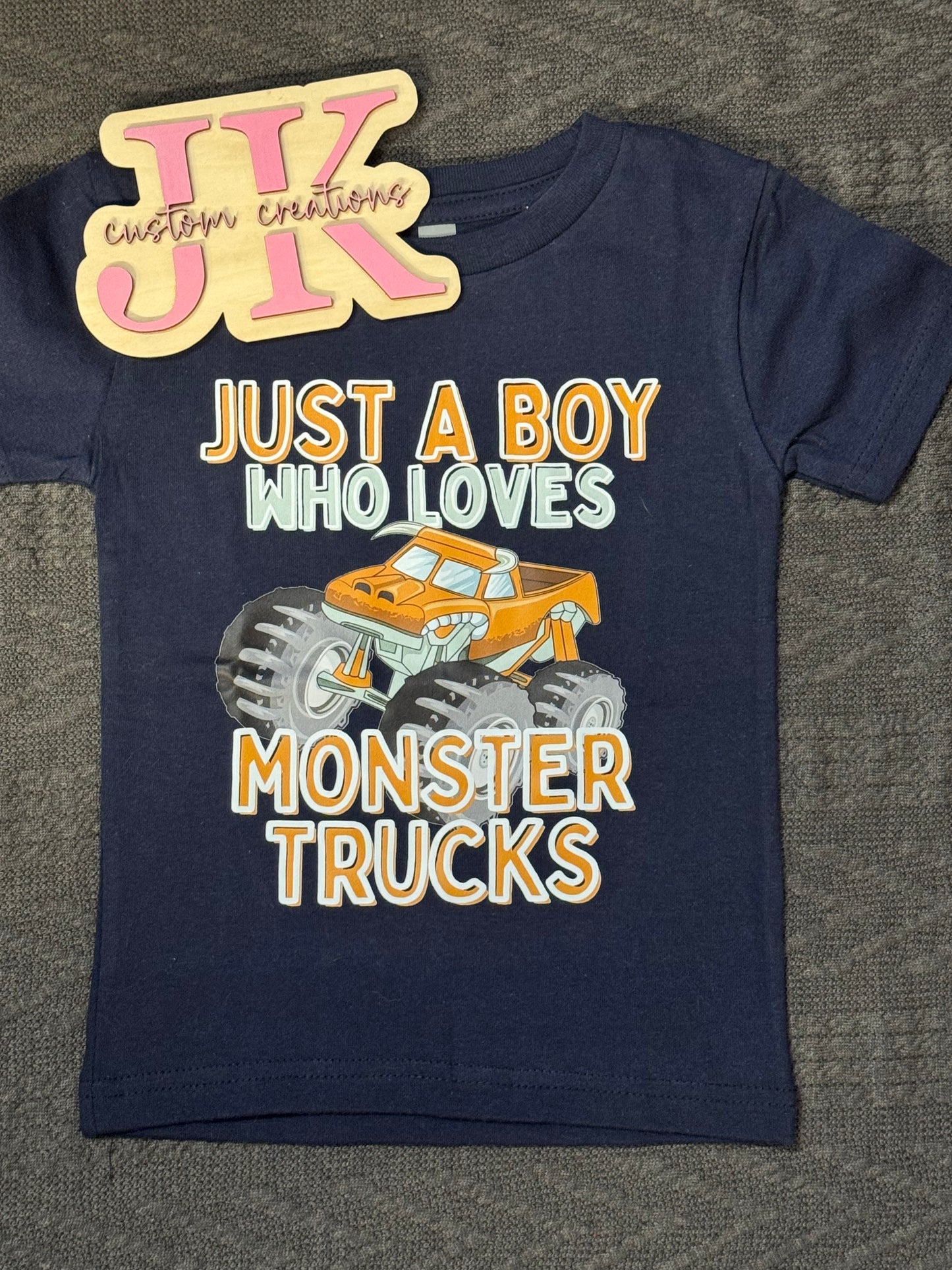 Just A Boy Who Loves Big Trucks - Bull